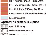 kolizí se zastavěným územím, popř. významnou infrastrukturou.