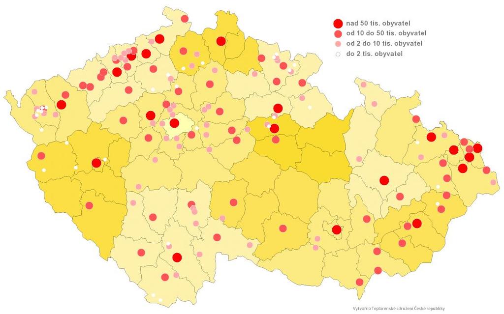 Teplárenství v ČR Zdroje SZT Téměř 2000 centrálních zdrojů tepla 650 licencí na