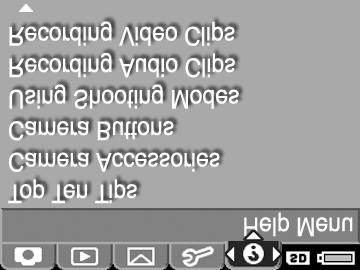 Nabídku HP Instant Share zobrazíte pomocí tlačítka HP Instant Share. Více informací o používání této nabídky najdete v části Používání nabídky HP Instant Share Menu na str. 95.