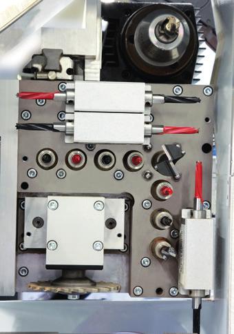 06 HOMAG DRILLTEQ V-200 Konfigurácie Balíky výbavy pre V8 4 ŠTANDART: 1 8 vertikálnych High-Speed vŕtacích