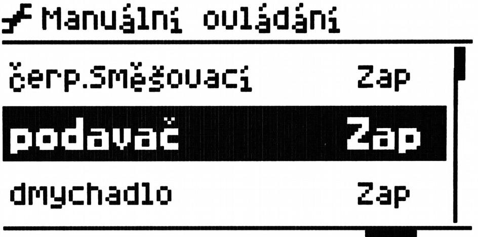 pohyb po informačních obrazovkách procházení alarmů potvrzení všech alarmů návrat na hlavní obrazovku libovolné tlačítko ukončí zvukový alarm Tabulka 9: Funkce tlačítek obrazovky alarmy K regulátoru