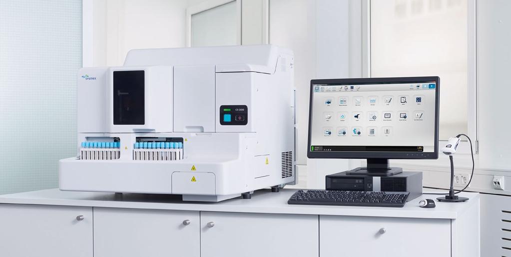 Sysmex CS-2500 Excelentní důvěra ve vaše testování hemostázy: inteligentní technologie zkvalitňují management vzorků, zvyšují efektivnost a zlepšují laboratorní práci.