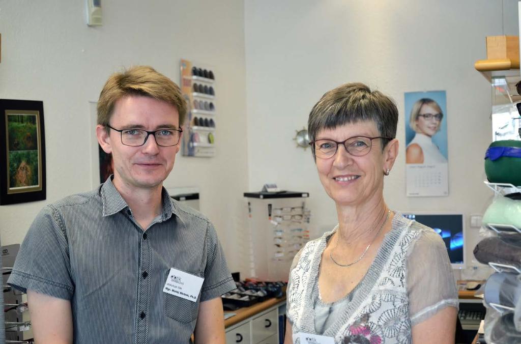 názor, ale většinou si to vysvětlíme a pak je vše v pohodě. Matěji, v podniku zastáváte hlavně funkci optometristy, jakou školu jste studoval?