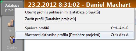 Tento návod obsahuje kroky, které umožní měnit vlastnosti a struktury projektů dle požadavků svého tvůrce. Uživatel, který bude tuto agendu vytvářet, musí být přihlášen s právy administrátora systému.