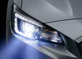 Dizajn Model Levorg jasne vyjadruje svoje úmysly prostredníctvom šesťuholníkovej mriežky chladiča a robustnej prednej časti s plne funkčným