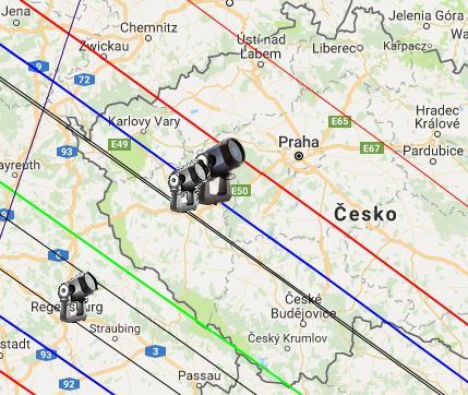 27. 11. 2017 Zákryt hvězdy planetkou Dynamene V původním seznamu stovky astronomických událostí roku 2017 byl zařazen zákryt hvězdy planetkou Melete o dva dny dříve (25. 11. 2017).