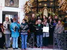 výročí založení kostela. Akci organizovala Místní akční skupina. Výroční koncert ve Štěkni 21. 4.