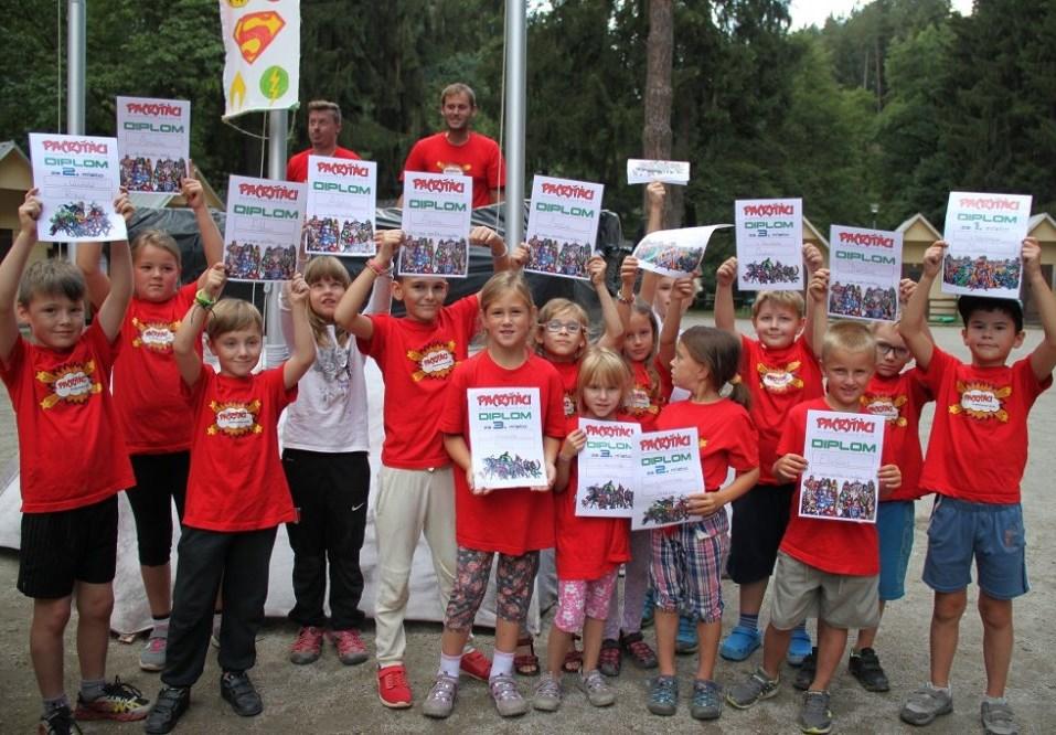 Program pro účastníky tábora připravil tým zkušených vedoucích, kteří se ve svém volnu aktivně věnují