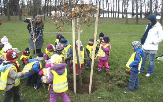 ŽIVOTNÍ PROSTŘEDÍ PROJEKT STROMY PRO ZEMI Projekt Stromy pro Zemi vznikl výzvou Višvagurua
