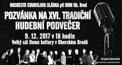 00 Vánoční koncert Pěveckého sboru Dvořák - účinkují: Pěvecký sbor Dvořák, Komorní sbor Dvořák, Collegium Classic - umělecká vedoucí Hana Červenková Dům kultury, ne 17. 12., 16.