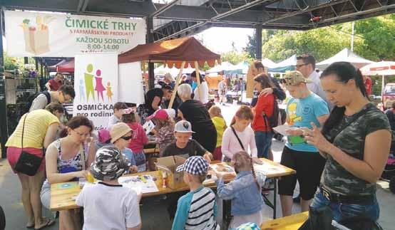 Čimické trhy s farmářskými produkty. Přes prázdniny si tu můžete nakoupit každou druhou sobotu, od září každý týden. Čimické trhy v době letních prázdnin: Termíny konání: Sobota 1., 15. a 29.