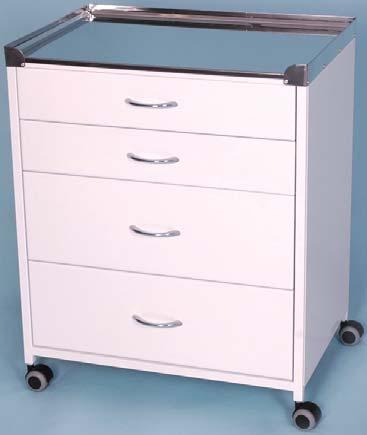 polica vo farbe konštrukcie výška 805 x šířka 650 x hloubka 460 mm plastové pogumované kolieska 50 mm cena 255,84 vrátane DPH