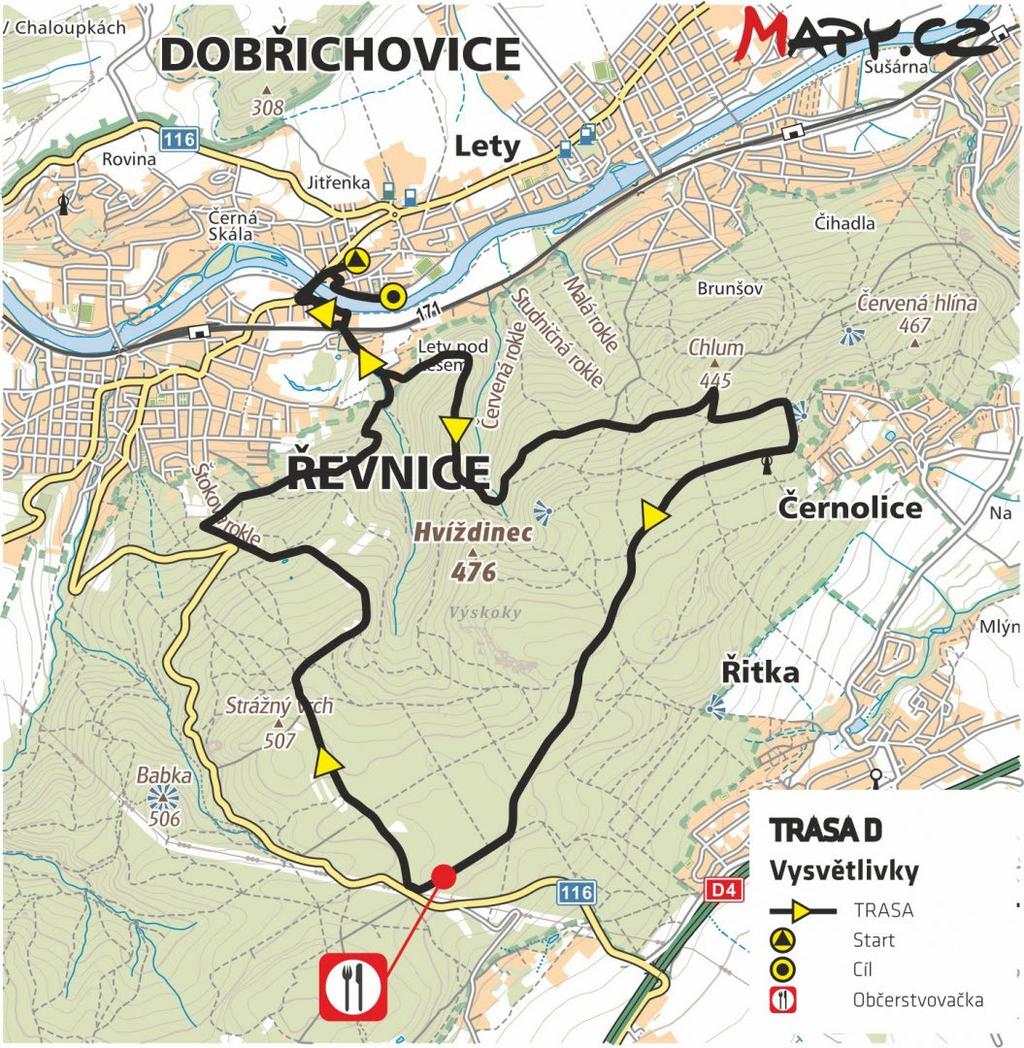 PLÁN TRATI - FITNESS JÍZDA D 17 km NEBUĎTE ČUŇATA A NEODHAZUJTE ODPADKY MIMO VYZNAČENÉ ZÓNY! Pokud jste svoji energetickou tyčinku dokázali uvést v celku, až ji sníte, uvezete i její prázdný obal.