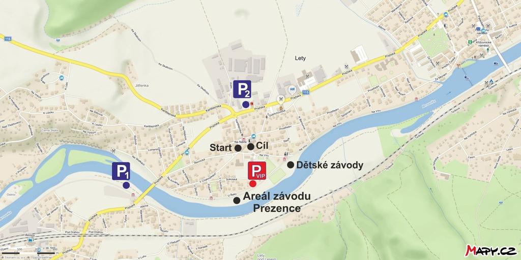 PLÁN AREÁLU Kolo pro život Informace před