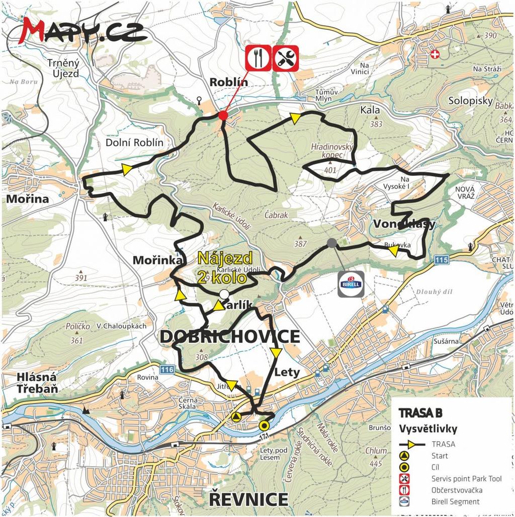 PLÁN TRATI - B 55 km NEBUĎTE ČUŇATA A NEODHAZUJTE ODPADKY MIMO VYZNAČENÉ ZÓNY! Pokud jste svoji energetickou tyčinku dokázali uvést v celku, až ji sníte, uvezete i její prázdný obal.