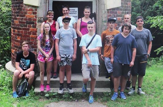 Kromě honby za pokladem absolvovali vyhlídkovou jízdu parníkem po Máchově jezeře a