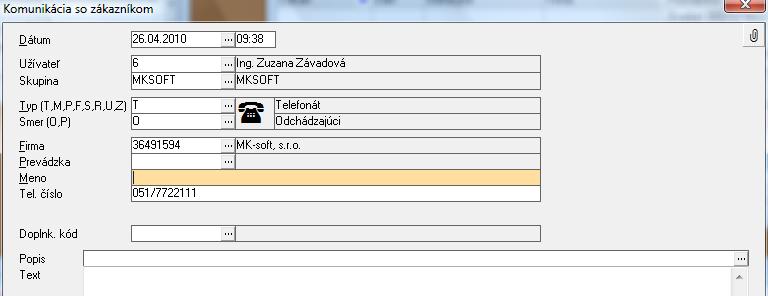 Prílohy napr. pri zaevidovaní došlej pošty list, je možné tento list naskenovať a priložiť k evidencii; Vybaviť do uvedie sa dátum a čas do kedy je potrebné napr. úlohu vybaviť.