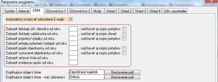 Účtovný, resp. Peňažný denník (P) ako prvé sa načítajú doklady zaevidované v denníku, ktoré sa vzťahujú na zvoleného zákazníka (bankové, resp.