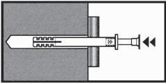 přípustné zatížení v kn Beton B25 Plná cihla HM-NTL-5x40 1,0 1,0 HM-NTL-6x35 1,4 1,2 HM-NTL-6x40 1,4 1,2 HM-NTL-8x60 2,0 1,7 Montážní