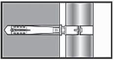 přípustné zatížení v kn Beton B25 Plná cihla Pórobeton HM-NTL-ZV-M6 1,06 0,86 0,21 praktické balení CLEVER PACK Doporučený nástroj pro montáž: aby při zatloukání hmoždinky nedocházelo k