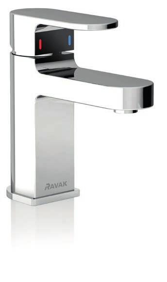 Vlastnosti baterií RAVAK Certifikace Všechny baterie RAVAK splňují hodnoty vybraných požadavků norem EU. Ergonomická páka Příjemné ovládání páky baterie. SoftMove Hladký a plynulý chod páky.