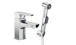 Ideální řešení Baterie s bidetovou sprškou je vhodná pro všechny prostory, kam se nevejde klasický bidet.