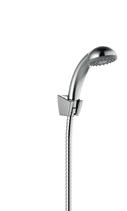 Sprchové a vanové sety Sprchový set - hadice z odolného plastu 150 cm, růžice plochá s 3 funkcemi, tyč s posuvným držákem sprchy 63 cm 902.