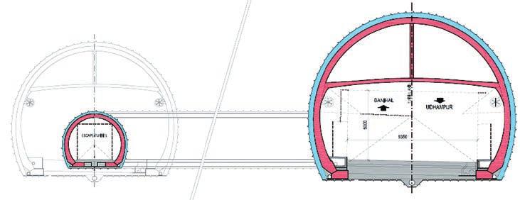 Její součástí byl i omezený geotechnický průzkum a jeho vyhodnocení, definice technologických tříd výrubu, návrh stavebních konstrukcí a koncepčního řešení větrání včetně souvisejících specifikací,
