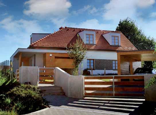 okres Zlín Prodej novostavby RD, obytná pl. 250 m 2, pozemek 1238 m 2.