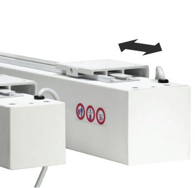 9003, tvar tubusu je čtvercový o hraně 10,5 10,5 cm do rozměru 240 240 cm, pro větší rozměry je hrana tubusu 12,5 12,5 cm Promítací plocha má zesílenou konstrukci navíjecí trubky 60 mm resp.