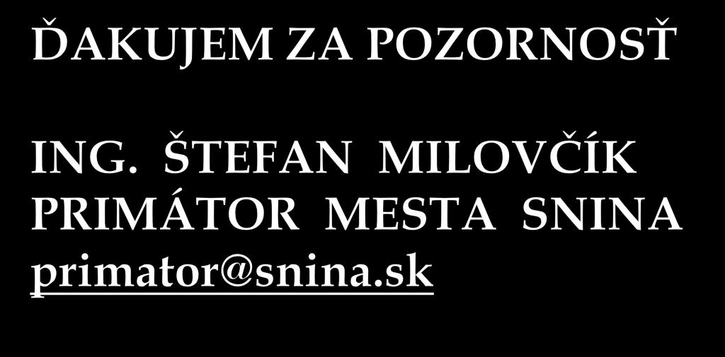 Snina 2011 Ing.