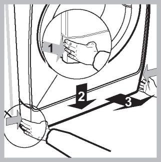 Čištění pračky Vnější části a části z gumy se mohou čistit hadrem navlhčeným ve vlažné vodě a saponátu. Nepoužívejte rozpouštědla ani abrazivní látky.