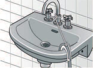 a Pŀípojka vody, Strana 4 DŔle itá je stabilita, aby spotŀebiÿ neputoval! Plocha pro postavení musí být pevná a rovná. Nevhodné jsou mčkké podlahy/podlahové krytiny. 3. Vyndejte z dr ákŕ síōový kabel.