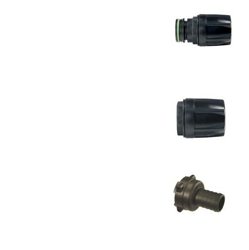 Instalované příslušnství k potrubí SYSTÉM EASYFIT.