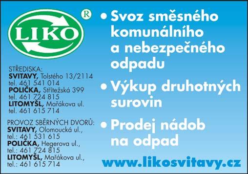 ŠATŮ Náměstí Míru 139/82, Svitavy, mobil: 608 882 702