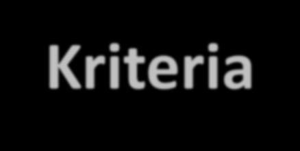 Kriteria bezpečnosti potravin