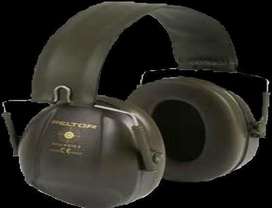 zajišťovat nízký tlak kolem uší bez narušení ochrany sluchu.