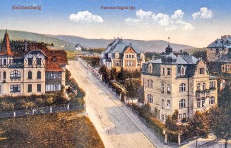 Krajem LIBEREC I STARÉ MĚSTO Liberecké Staré město byla luxusní rezidenční čtvrť, která navázala na reprezentativní vilovou zástavbu promenádní Masarykovy třídy.