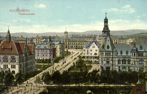 Slavné vily zde stojí dodnes. Městské lázně (dnešní Oblastní galerie Liberec) po vzoru jiných měst toužili obyvatelé Liberce po lázních už koncem 19. století.