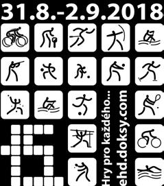 SPORT EURO HRY DOKSY 2018 15. ročník Na přelomu srpna a září jsme pořádali polojubilejní, již 15. ročník EURO HER DOKSY.