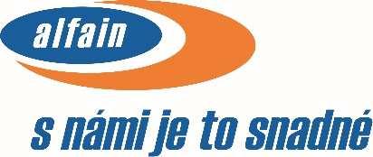 1. ÚVOD Vážený spotřebiteli, - 3 - společnost ALFA IN a.s. Vám děkuje za zakoupení našeho výrobku a věří, že budete s naším strojem spokojeni.