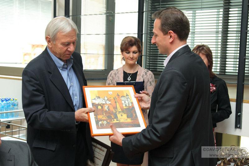 Setkání osobností v Expozici času u příležitosti udělení ceny