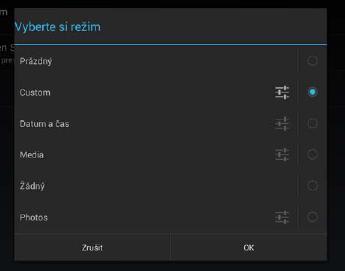 Chcete-li si změnit obrázek na pozadí v menu Control4, postupujte následovně: 1 Vyberte možnost Nastavení a poté přejděte na možnost Obrázek na pozadí.