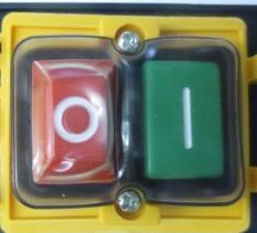 15 OPERATION 15.1 Operating W A R N I NG Each time before starting the spindle speed controller must be set to the lowest level! Chuck cover must be in lowest position! 15.1.1 Motor starting / stopping To start, press the green button I To stop, press the red button O 15.