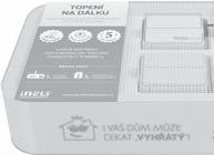 SADA PRO OVÁDÁÍ VYTÁPĚÍ POMOCÍ CHYTRÉHO TEEFOU Sada obsahuje 3 bezdrátové termostatické hlavice, které se instalují na ventily topných těles (radiátorů).