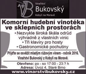 Restaurace Grand Prix, Hlinky 34. Vinotéka U Žíznivého mnicha, Pekařská 70. Akademická kavárna, roh Jaselské a Gorkého. Divadlo Bolka Polívky, Jakubské nám. 5. Biopotraviny, Údolní 32.