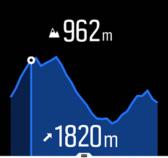 Pokud se například od trasy odchýlíte o více než 100 m (330 ft), hodinky vám oznámí, že nejste na správné cestě. Stejně tak vám oznámí, až se na dostanete zpět na svou trasu.