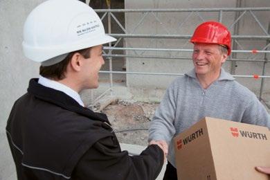 WÜrth stavia s vami. Je jedno akú profesiu na stavbe vykonávate, Würth vám ponúka produkty a riešenia, ktoré vašu prácu priamo na stavenisku uľahčia.