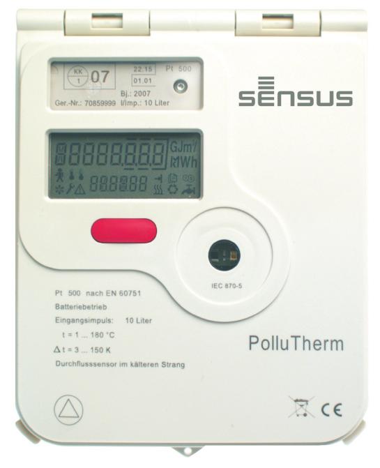 PolluTherm Kalorimetrické poèítadlo pre meraè tepla a kombinované systémy teplo/chlad Charakteristika Kompatibilný s akýmko¾vek typovo schváleným prietokomerným èlenom (vodomerom) s hodnotou impulzu