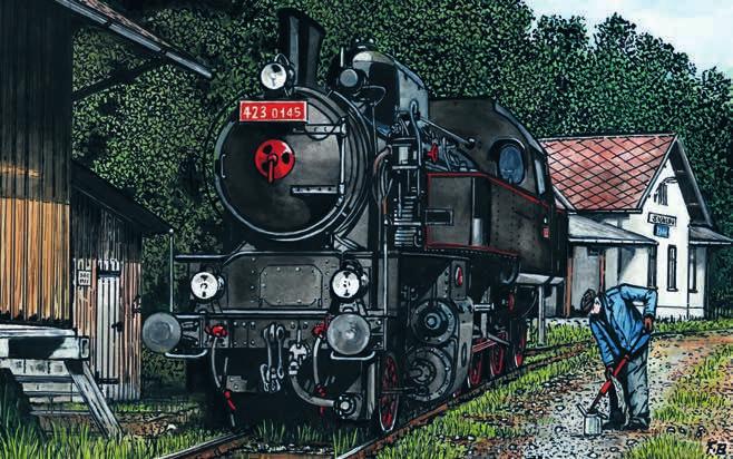 U nás začala jako první vyrábět tento typ lokomotiv v roce 1900 společnost První českomoravská továrna na stroje v Praze. Plzeňská Škodovka zahájila výrobu parních lokomotiv až v roce 1920.